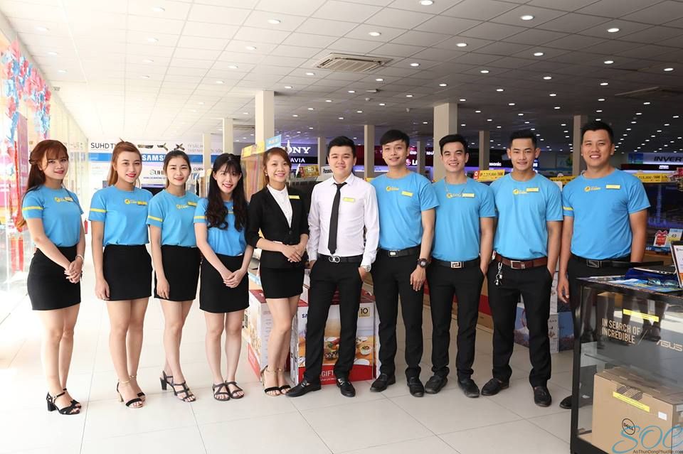 May áo thun đồng phục nhân viên tại quận Tân Bình