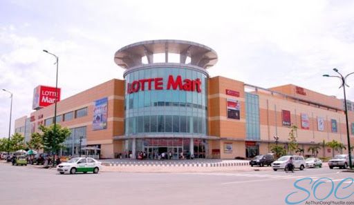 Mẫu áo đồng phục siêu thị Lotte