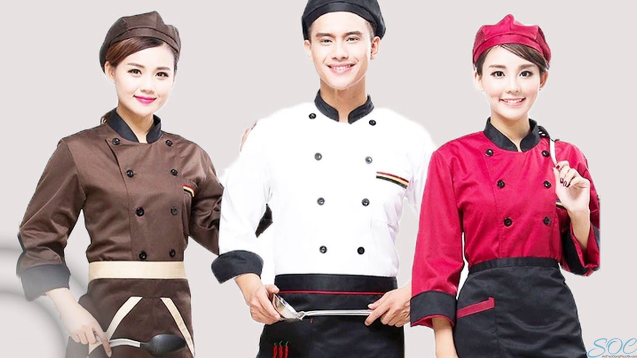 Những mẫu áo đồng phục đầu bếp đẹp