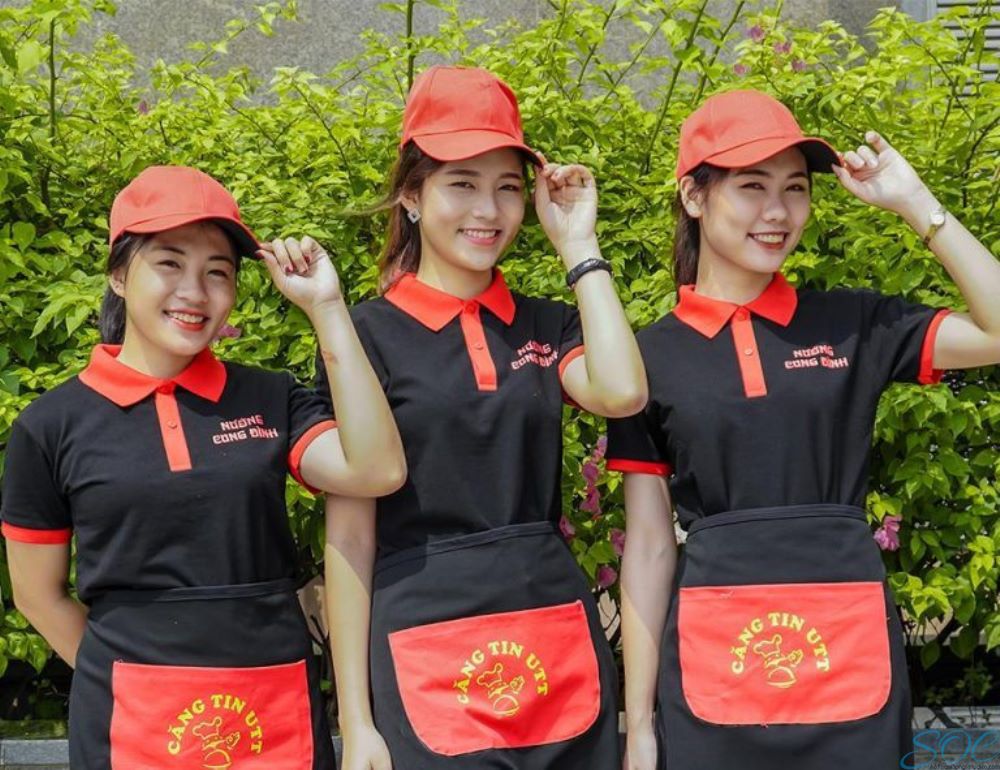 5 mẫu đồng phục nhà hàng đẹp