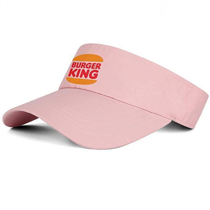 Đồng phục nón kết nửa đầu màu hồng in logo