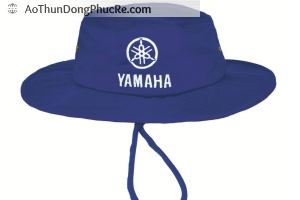 Đồng phục nón quảng cáo tai bèo yamaha màu xanh